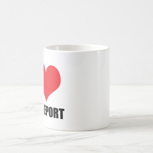 Ik hou van Bridgeport Koffiemok (Center)