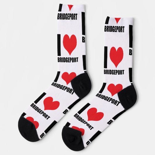 Ik hou van Bridgeport Sokken (Links)