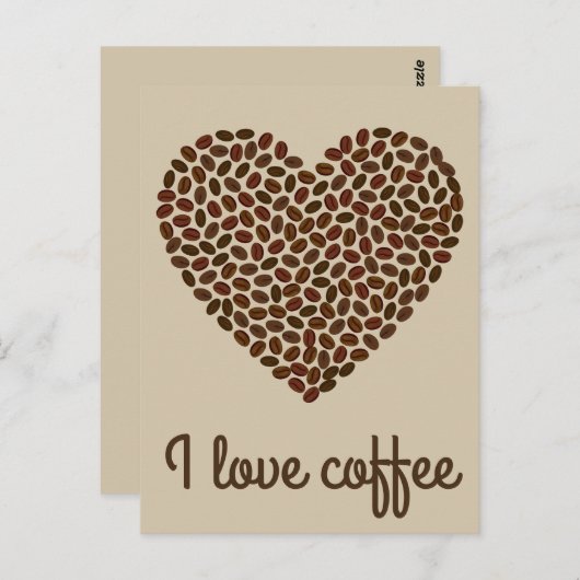 Ik hou van briefkaart (Voorkant / Achterkant)