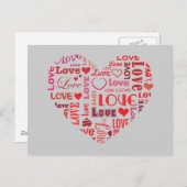 Ik hou van briefkaart (Voorkant / Achterkant)