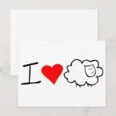 Ik hou van briefkaart (Voorkant / Achterkant)