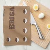 Ik hou van Brigadeiro Theedoek (Quarter Fold)