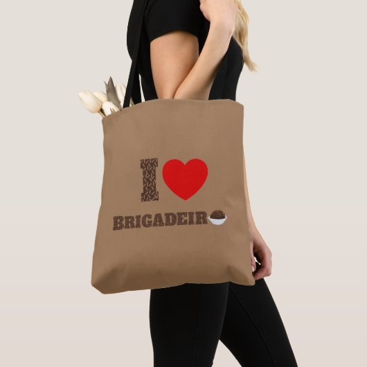 Ik hou van Brigadeiro Tote Bag (Dichtbij)