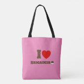 Ik hou van Brigadeiro Tote Bag (Achterkant)