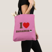 Ik hou van Brigadeiro Tote Bag (Dichtbij)