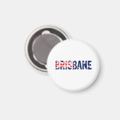 Ik hou van Brisbane Magneet (Voorkant / Achterkant)