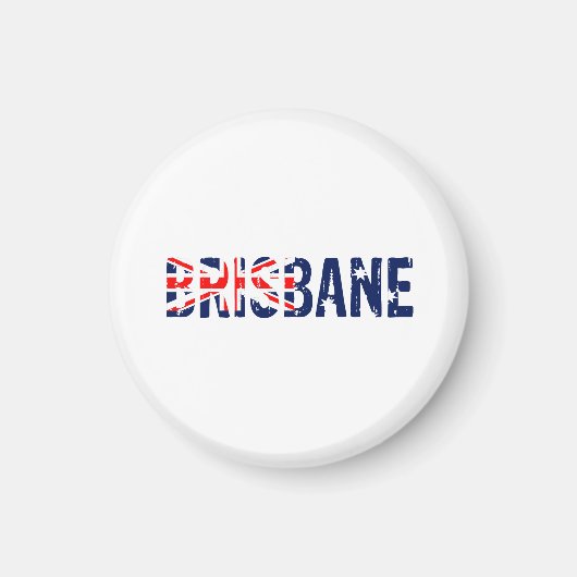 Ik hou van Brisbane Magneet (Voorkant)