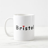 Ik hou van Bristol Koffiemok (Links)