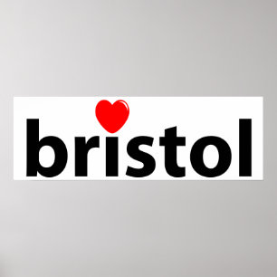 Ik hou van Bristol Poster