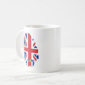 Ik hou van Britse kunst print Koffiemok (Voorkant links)