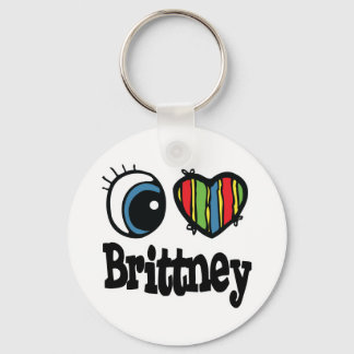 Ik hou van Brittney Sleutelhanger