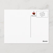 Ik hou van broccoli briefkaart (Achterkant)