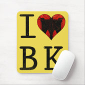 Ik hou van Brooklyn, BK New York Mousemat Muismat (Met muis)