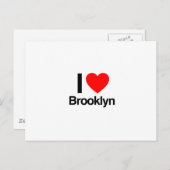 ik hou van brooklyn briefkaart (Voorkant / Achterkant)