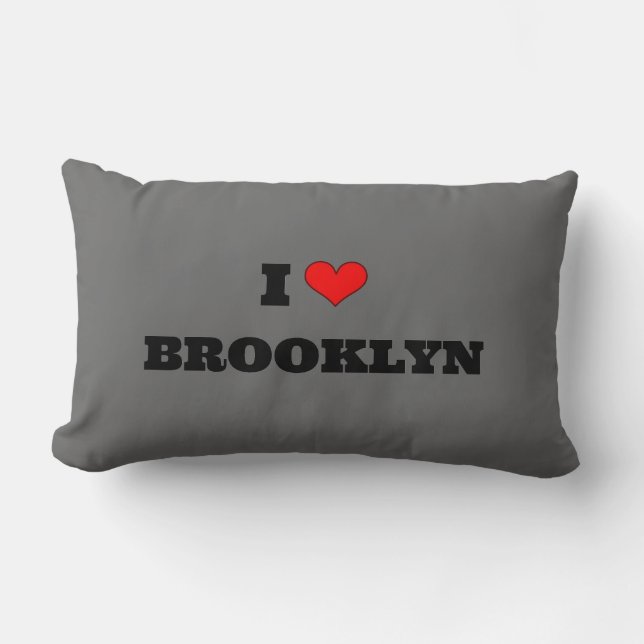 Ik hou van Brooklyn Kussen (Voorkant)