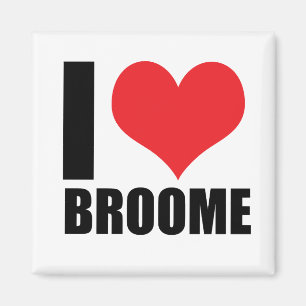 Ik hou van Broome Magneet