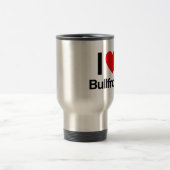 Ik hou van brulkikkers reisbeker (Center)