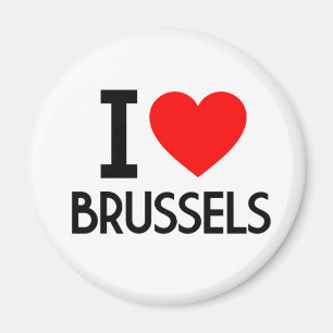 Ik hou van Brussel Magneet
