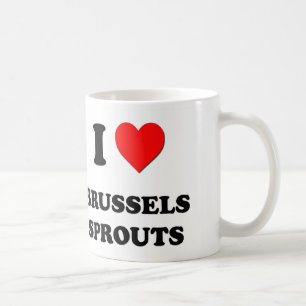 Ik hou van Brussels Sprouts Koffiemok