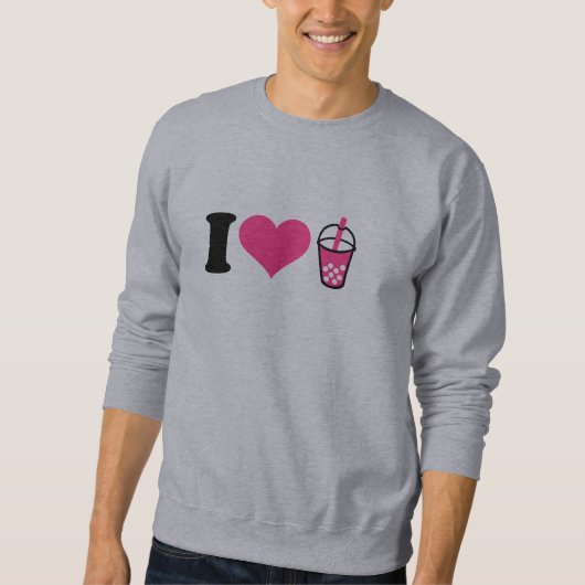 Ik hou van Bubble Tea Trui (Voorkant)