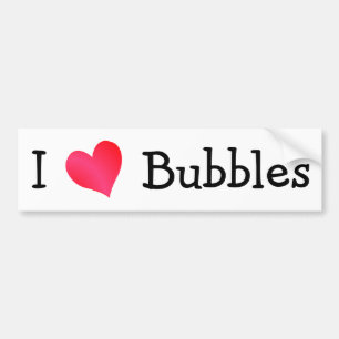 Ik hou van bubels bumpersticker