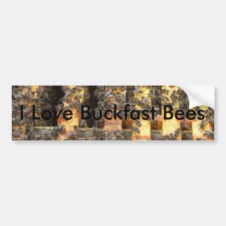 Ik hou van buckfast bijen bumpersticker