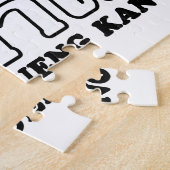 Ik hou van Bueng Kan, Isaan, Thailand Legpuzzel (Zijkant)