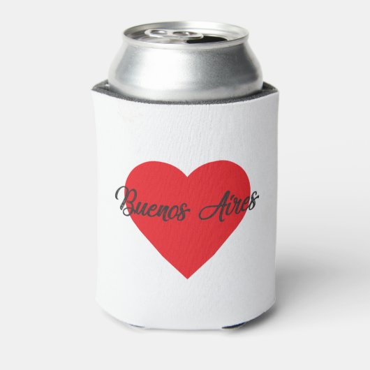 Ik hou van Buenos Aires - Argentinië Blikjeskoeler (Blikje Achterkant)