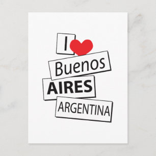 Ik hou van Buenos Aires Briefkaart