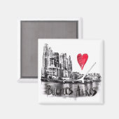 Ik hou van Buenos. Aires Magneet (Voorkant / Achterkant)