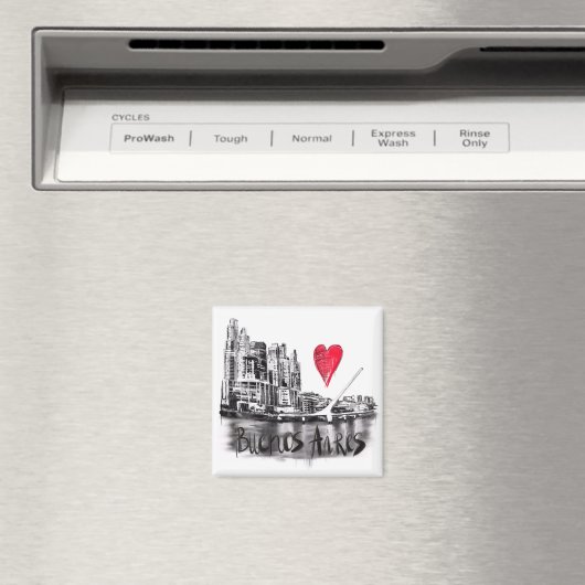 Ik hou van Buenos. Aires Magneet (Insitu (Vaatwasser))