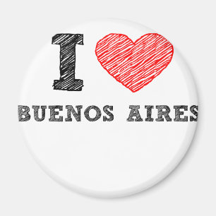 Ik hou van Buenos Aires Magneet