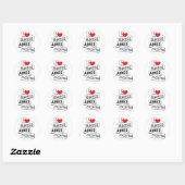 Ik hou van Buenos Aires Ronde Sticker (Vel)
