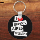 Ik hou van Buenos Aires Sleutelhanger (Voorkant)