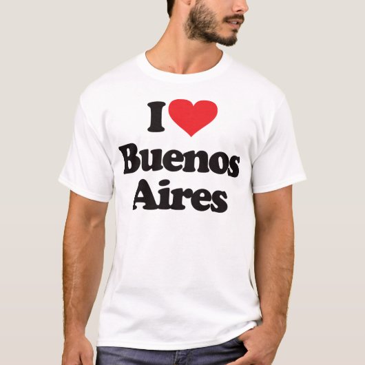 Ik hou van Buenos Aires T-shirt (Voorkant)