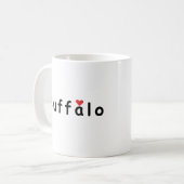 Ik hou van Buffalo Koffiemok (Voorkant links)