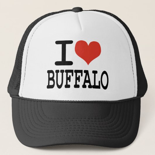 Ik hou van Buffalo Trucker Pet (Voorkant)