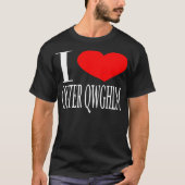 Ik hou van Buiten Qwghlm T-shirt (Voorkant)