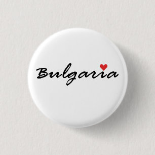 Ik hou van Bulgarije Ronde Button 3,2 Cm