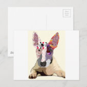 Ik hou van bulldooder briefkaart (Voorkant / Achterkant)