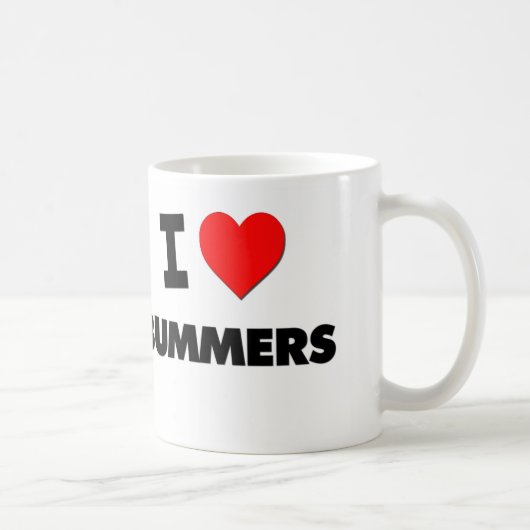 Ik hou van bummers koffiemok (Rechts)