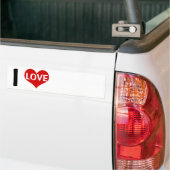 Ik hou van...... bumpersticker (Op Truck)