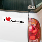 Ik hou van ... bumpersticker (Op Truck)