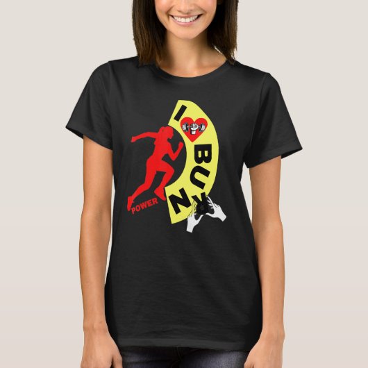 Ik hou van Bun & Burn Power T-shirt (Voorkant)