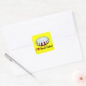 Ik hou van Bundt Cake Sticker (Envelop)