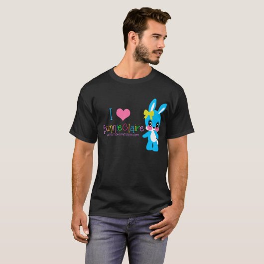 Ik hou van BunnieClaire SHIRT (Voorkant volledig)