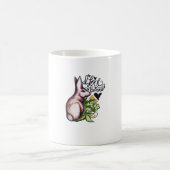 Ik hou van Bunnies Fun Bunny Rabbit artwork Koffiemok (Center)