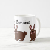 Ik hou van Bunnies Koffiemok (Voorkant rechts)
