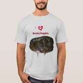 Ik hou van Bunny Huggers T-shirt (Voorkant)