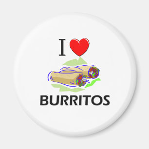 Ik hou van Burritos Magneet